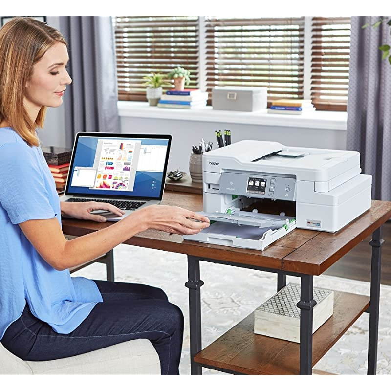 INKvestmentTank Inkjet Printer MFCJ995DW XL Extended Print Color AllinOne Printer Mobile Printing Duplex Printing Upto 2Years InkinBox