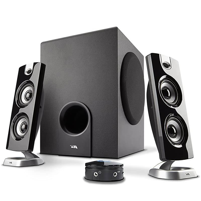 CA3602a 62W Desktop Computer Speaker with Subwoofer Perfect 21 Gaming and Multimedia PC speakers