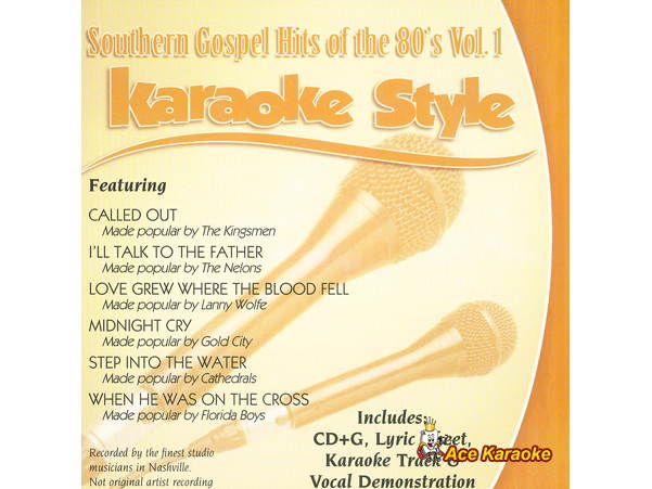 Daywind Karaoke Style CDG #4628 - Southern Gospel Hits of the 80's Vol. 1