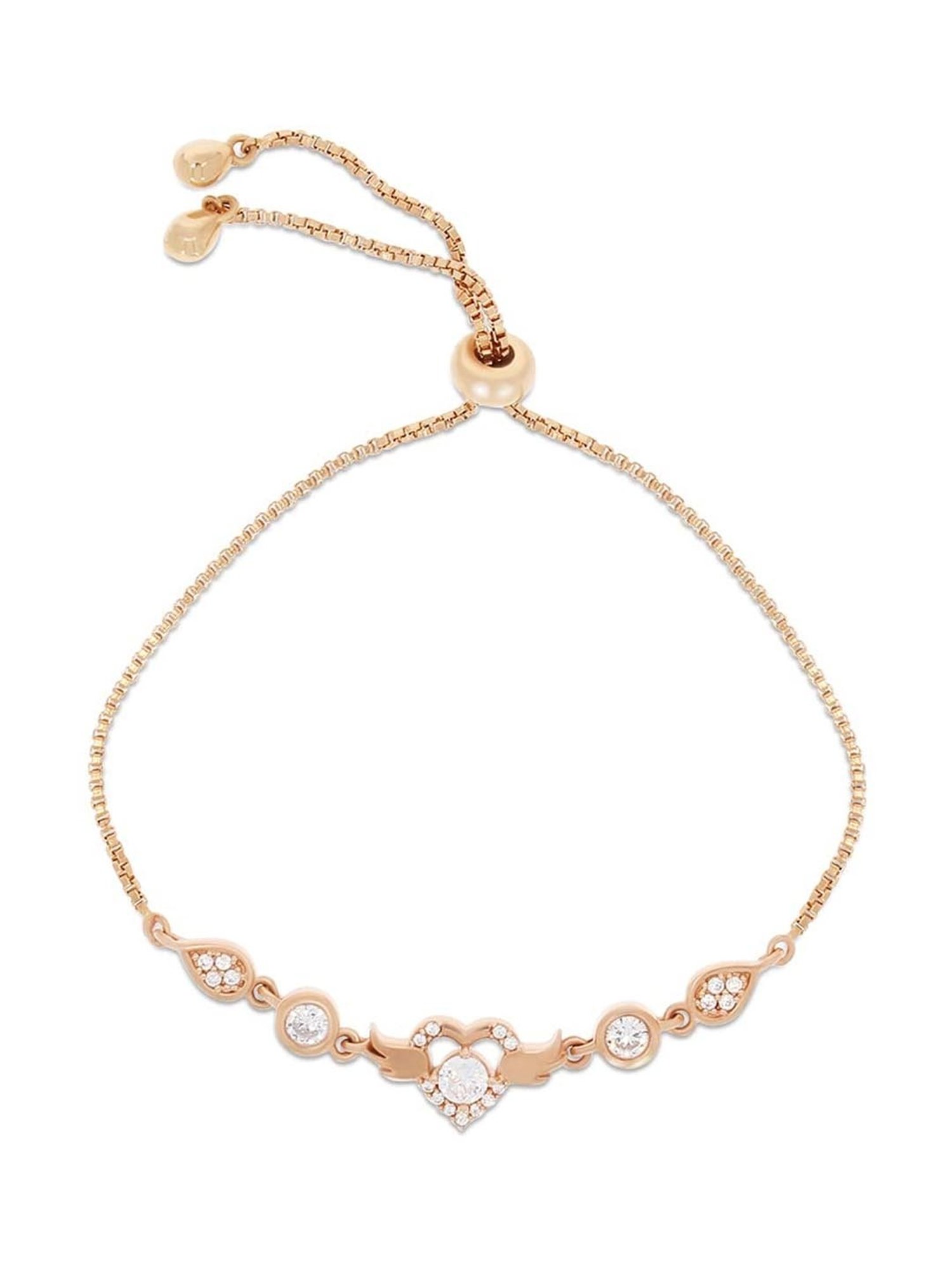 Clara Enzo 92.5 Sterling Silver Swarovski Zirconia Bracelet