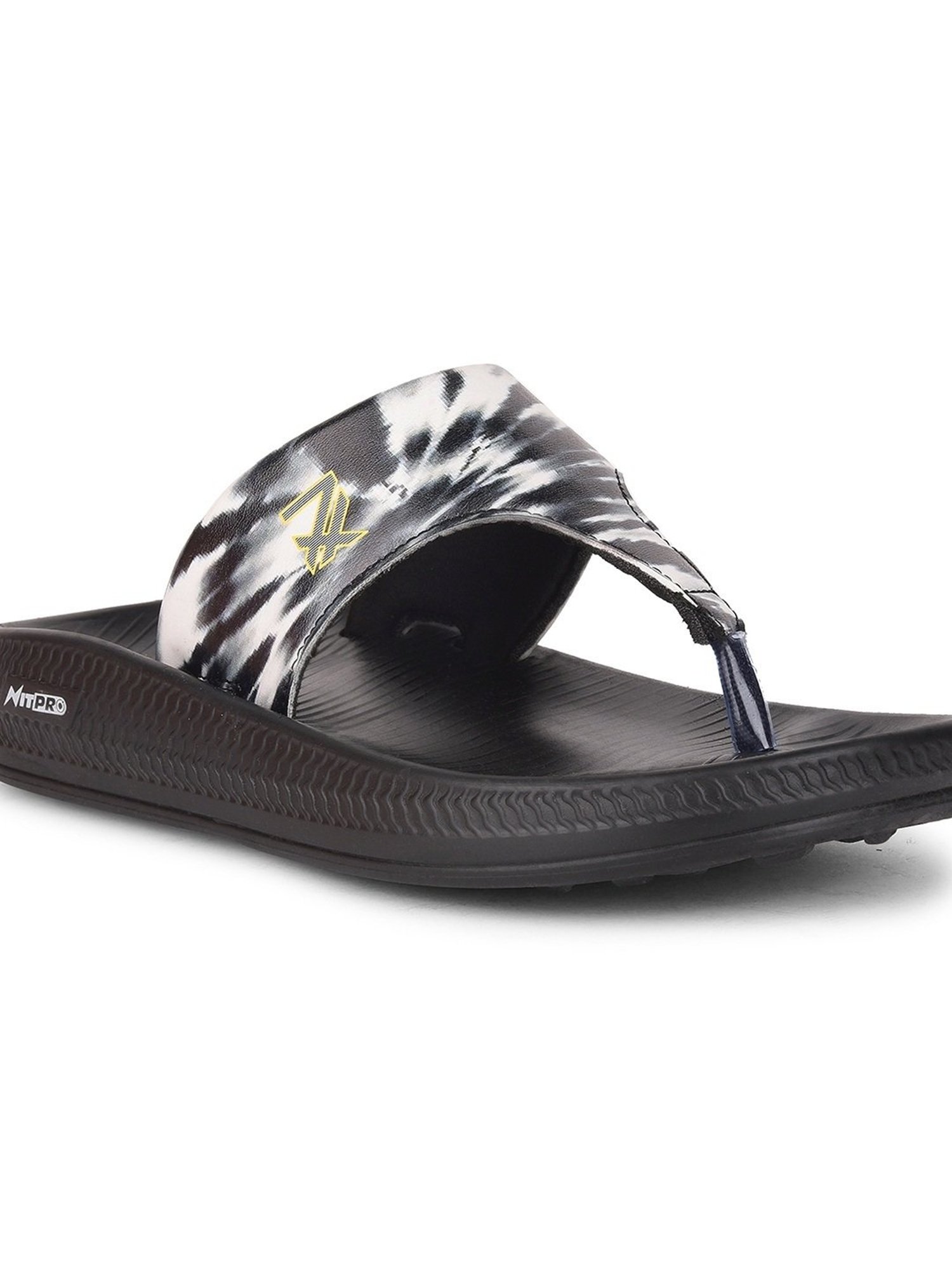 Leap7X by Liberty Women's Black Thong Wedges