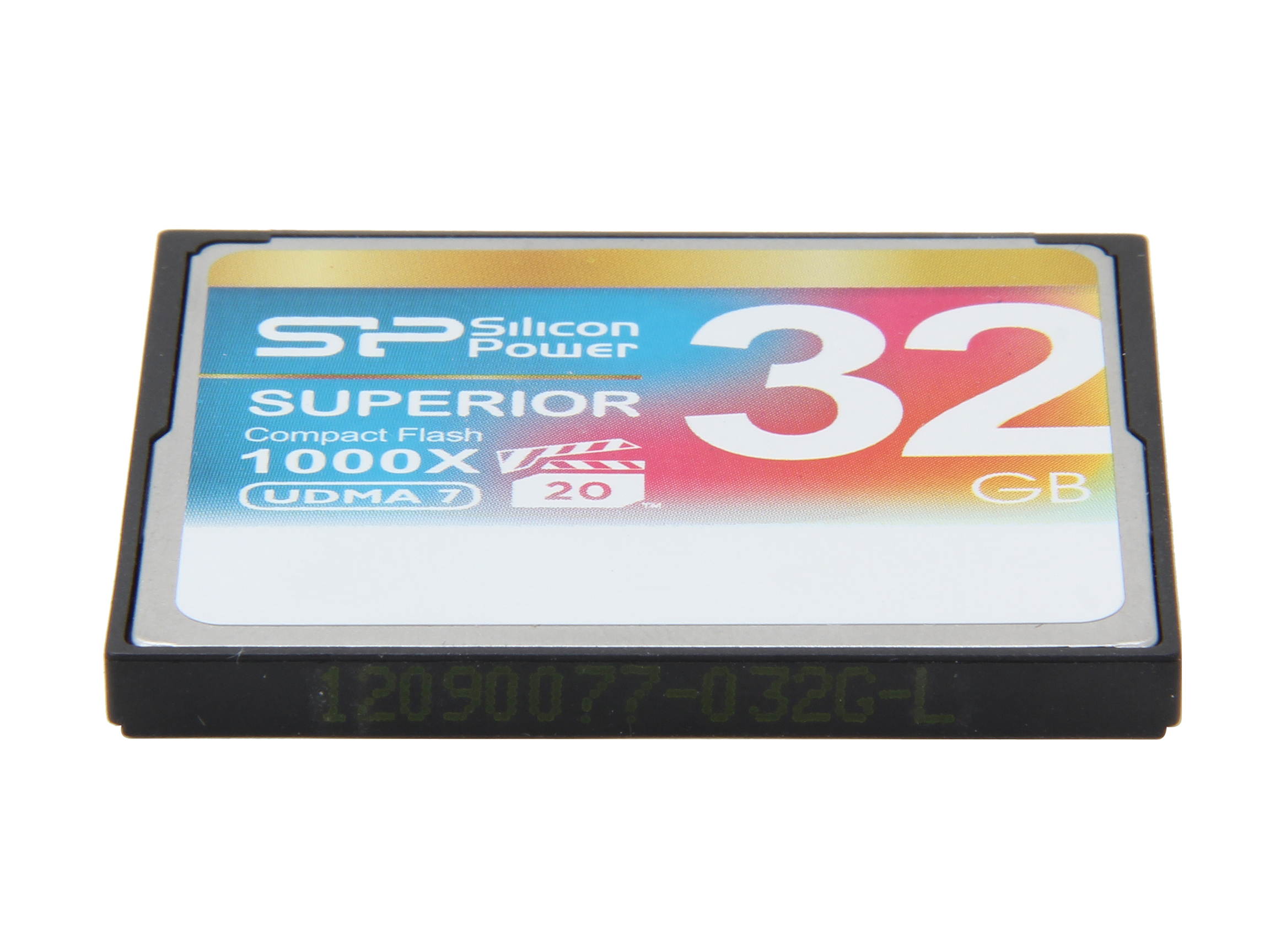 Silicon Power Superior 64GB Compact Flash (CF) Flash Card Model SP064GBCFC1K0V10