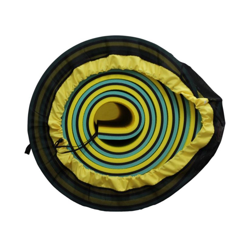 Aqua Lily Pad ACC-SB-XL-Y Nylon Storage Bag with Mesh Inserts and Mounting Hooks, Fits 16, 20, & 22 Foot Pads, Yellow