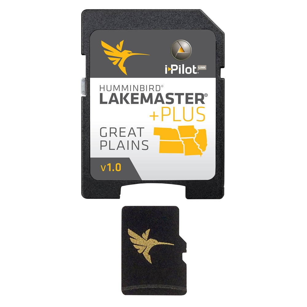 Humminbird 600017-4 LakeMaster Plus Great Plains - microSD LakeMaster Plus Great Plains - microSD