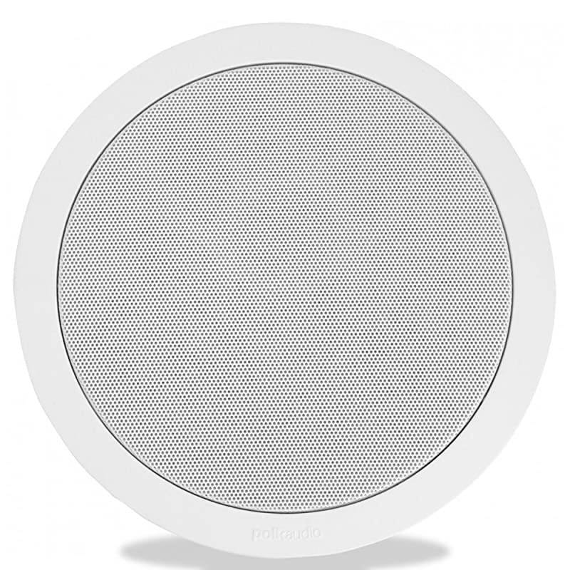 MC60 2Way inCeiling 65 Speaker Single | Dynamic Builtin Audio | Perfect for Humid IndoorEnclosed Areas | Bathrooms Kitchens Patios