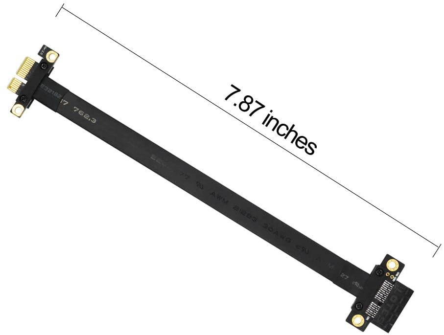 GODSHARK PCI-e PCI Express 36PIN 1X Extender Extension Cable with Gold-Plated Connector