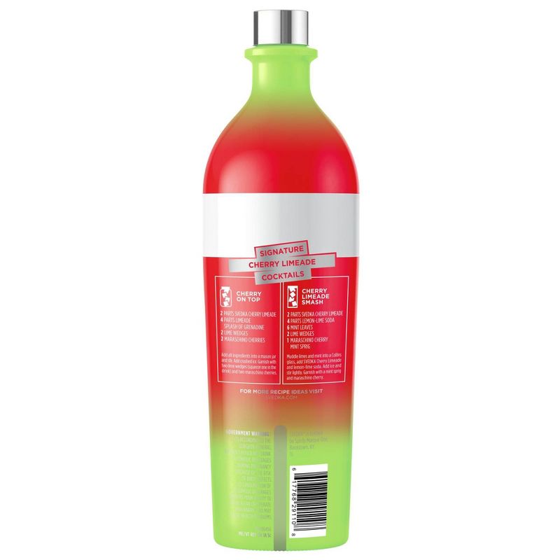 SVEDKA Cherry Limeade Flavored Vodka - 750ml Bottle