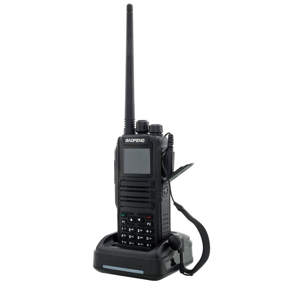 Baofeng DM-1701 Dual Band DMR Digital Radio Walkie Talkie Motorola Hynanda Compatible Black
