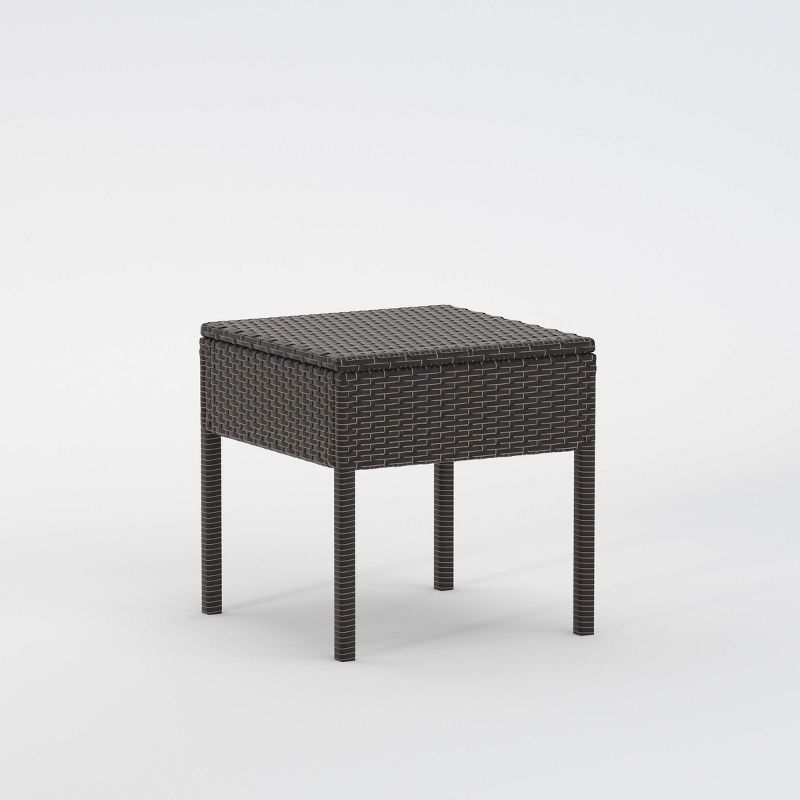 Bern 3pc Wicker Balcony Chat Set - Mocha -  Balkene Home