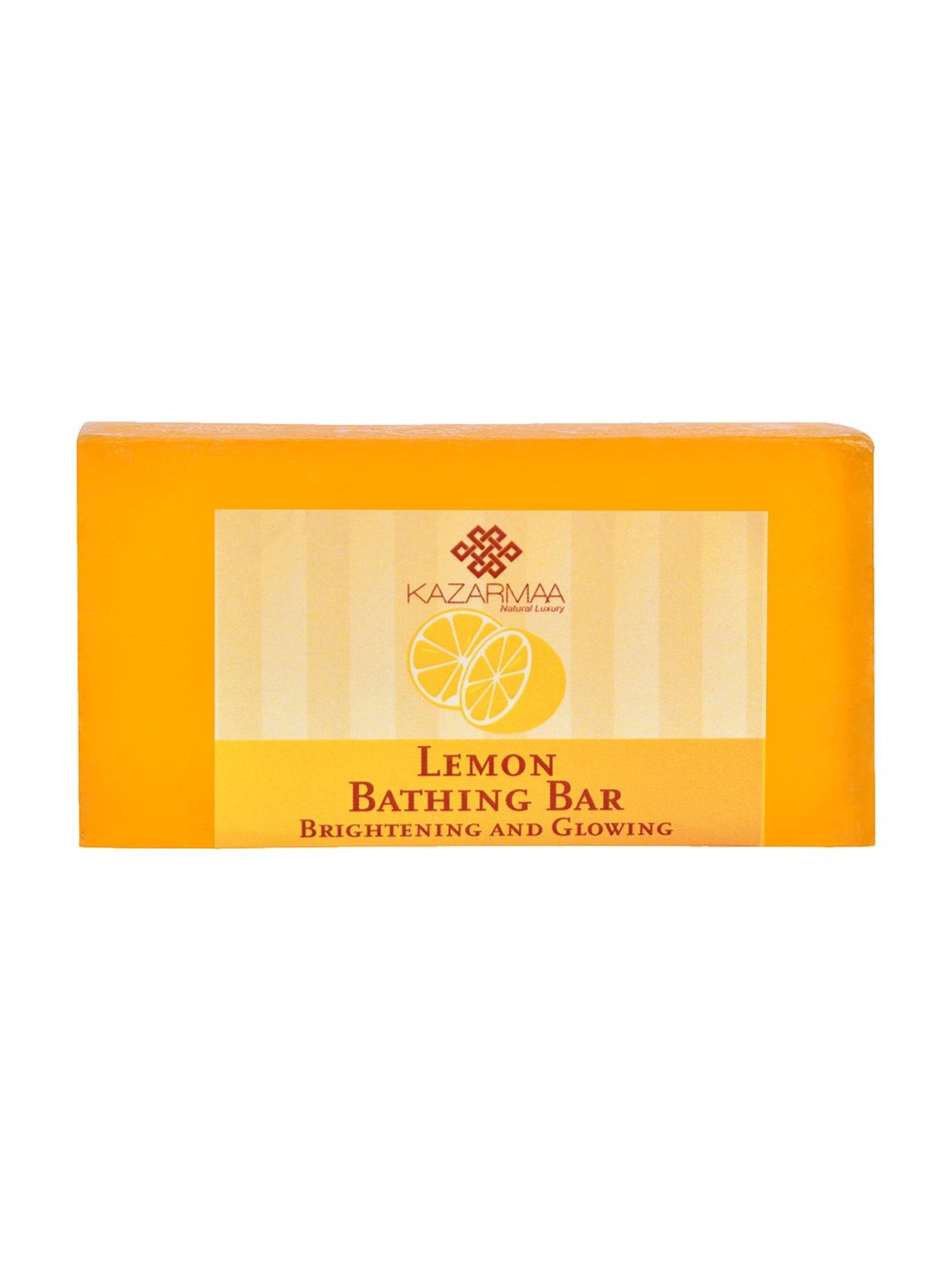 Kazarmaa Lemon, Orange & Aloe Vera Bathing Bar with Big Loofah - Set of 4