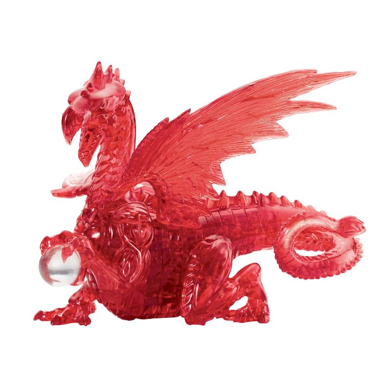 Bepuzzled Deluxe Crystal: Red Dragon 3D Puzzle 56pc