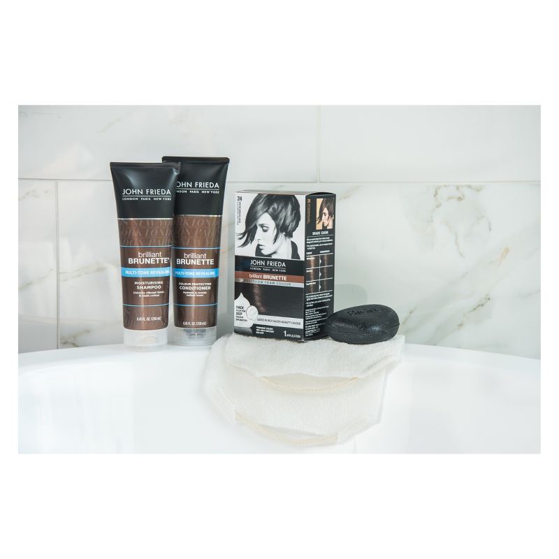 John Frieda Brilliant Brunette Multi-Tone Color Protecting Shampoo - 8.45 fl oz