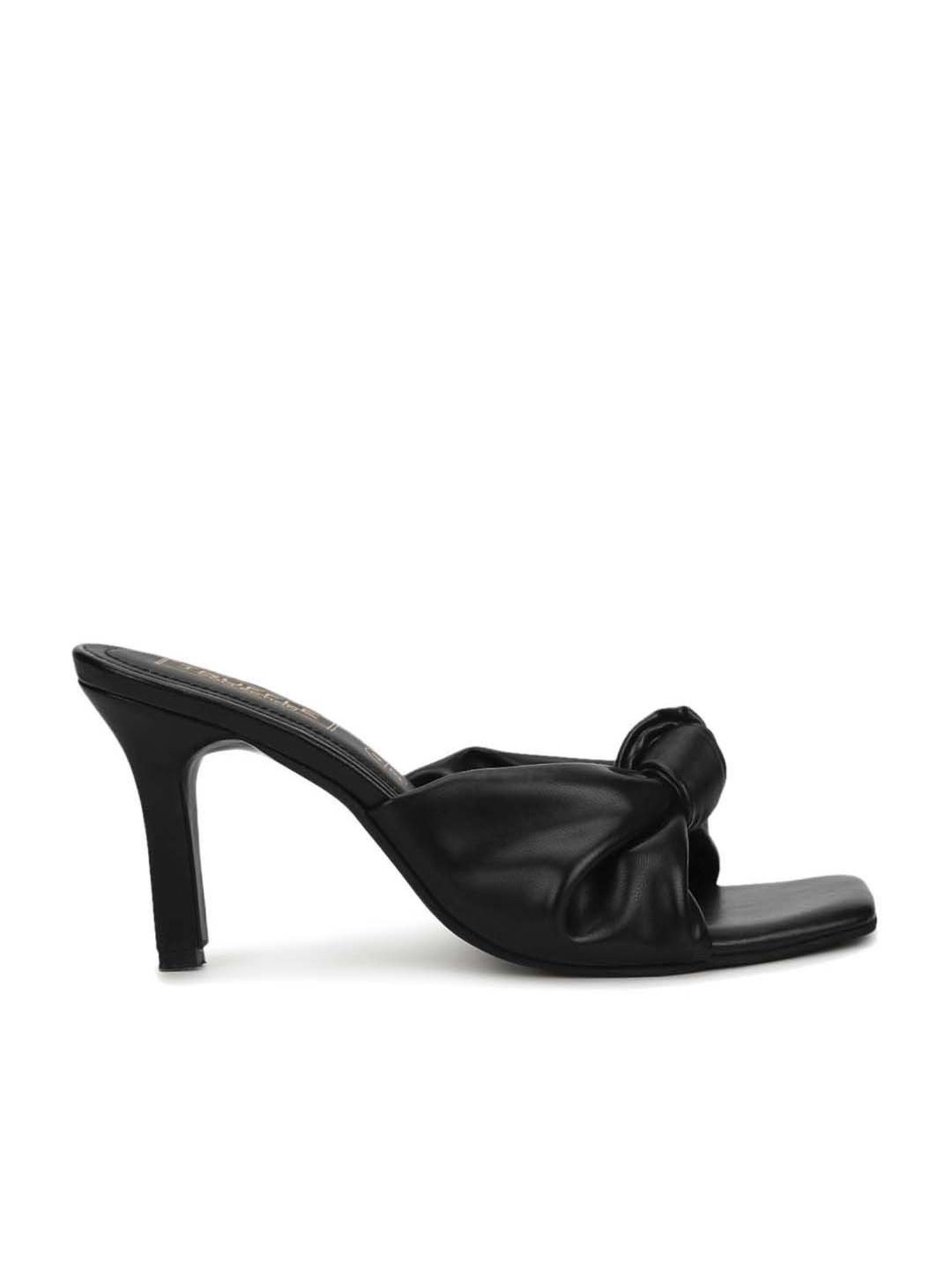 Truffle Collection Women's Black Casual Stilettos