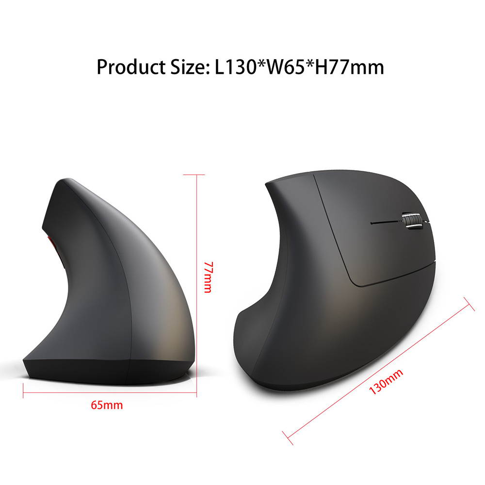 Vertical mouse 2.4G Wireless Mouse Optical Bluetooth 3.0 Ergonomic Mouse  Wireless Mouse 6 Buttons 2400 DPI Mouse For PC Laptop Gamer