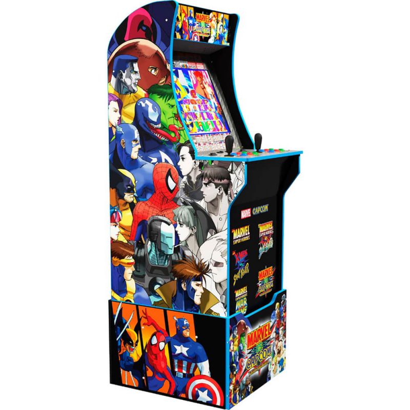 Arcade1up MARVSCAPWIFI Marvel vs Capcom Arcade Machine with Riser