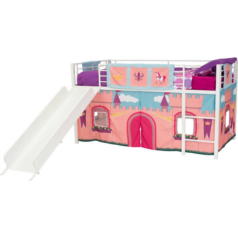 Princess Castle Curtain Set For Loft Bed Pink - Dorel Home Products