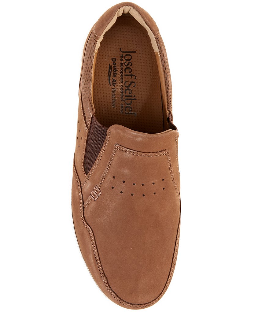 Josef Seibel Men's Suede David 10 Slip-Ons