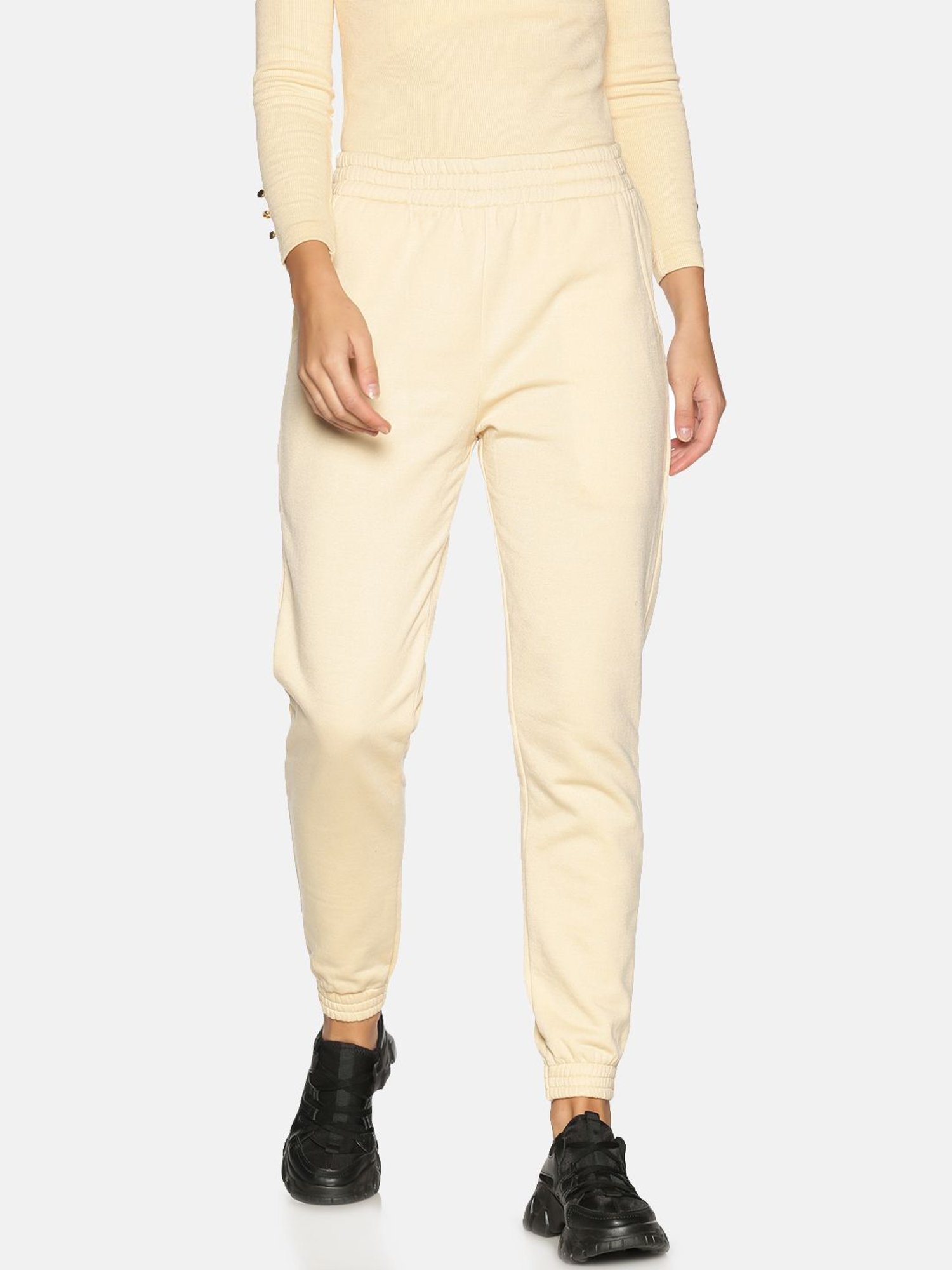 ISU Beige Regular fit Joggers