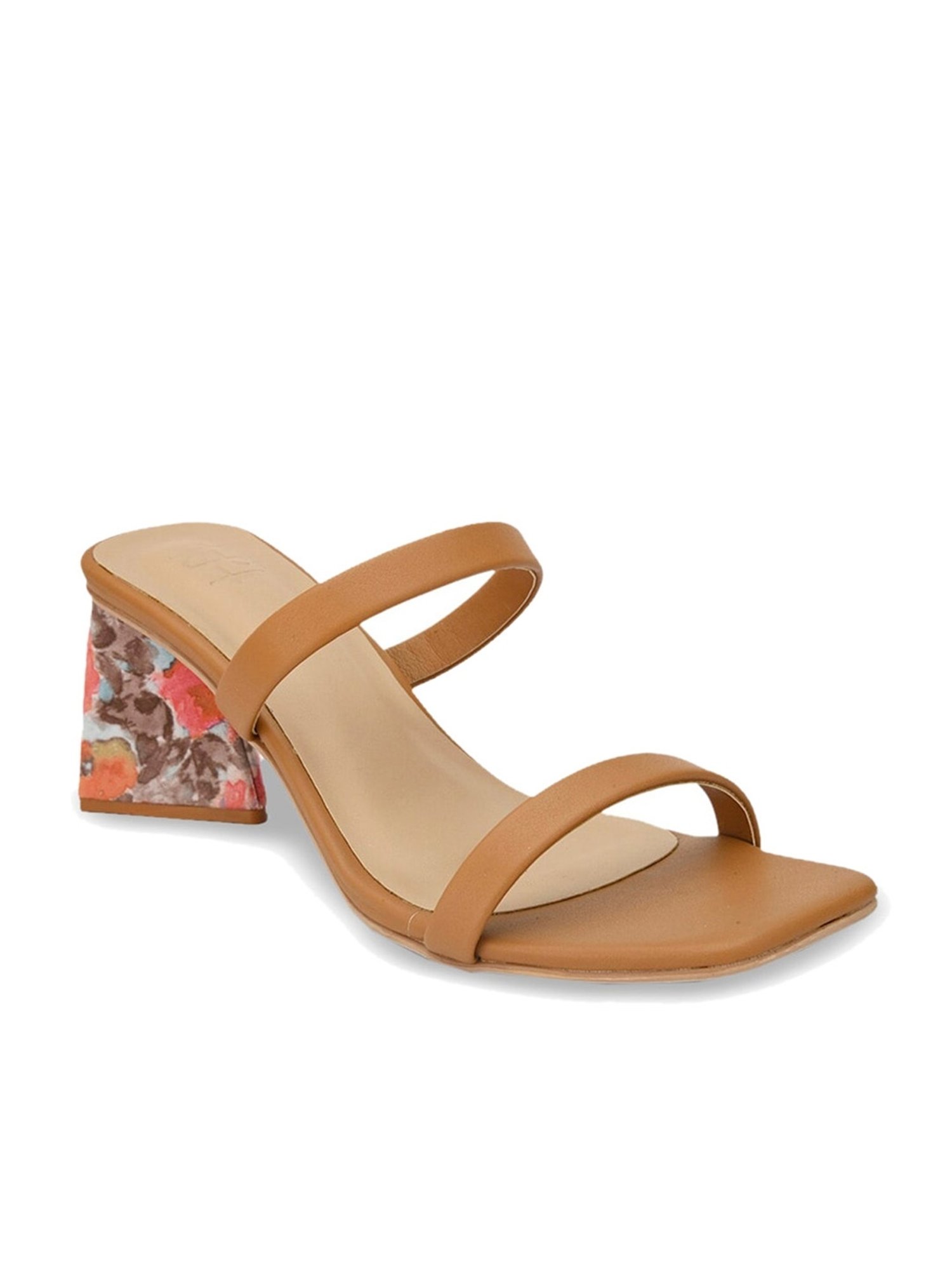 Hydes N Hues Women's Tan Casual Sandals