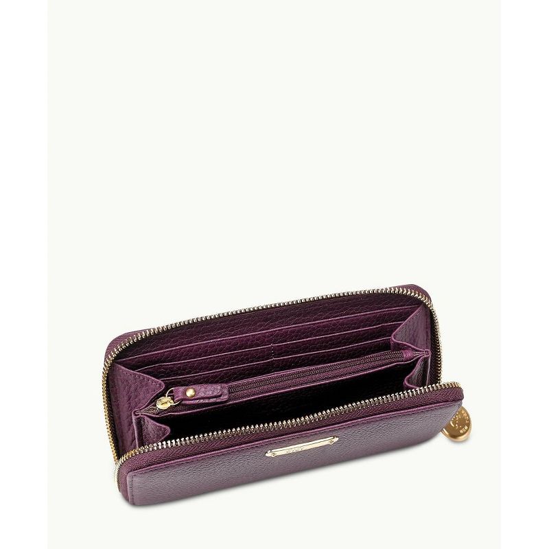 Bolo Randall Snap Closure Wristlet Crossbody Bag - Brown