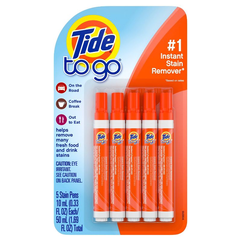 Tide To Go Instant Liquid Stain Remover - 5ct