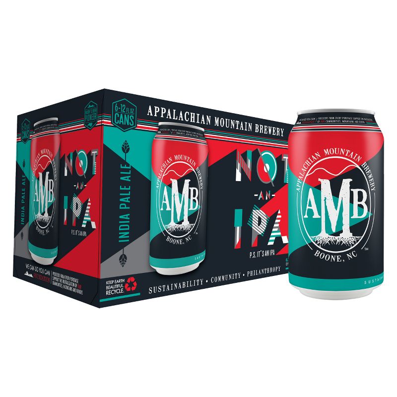 Appalachian Mountain Not an IPA Beer - 6pk/12 fl oz Cans