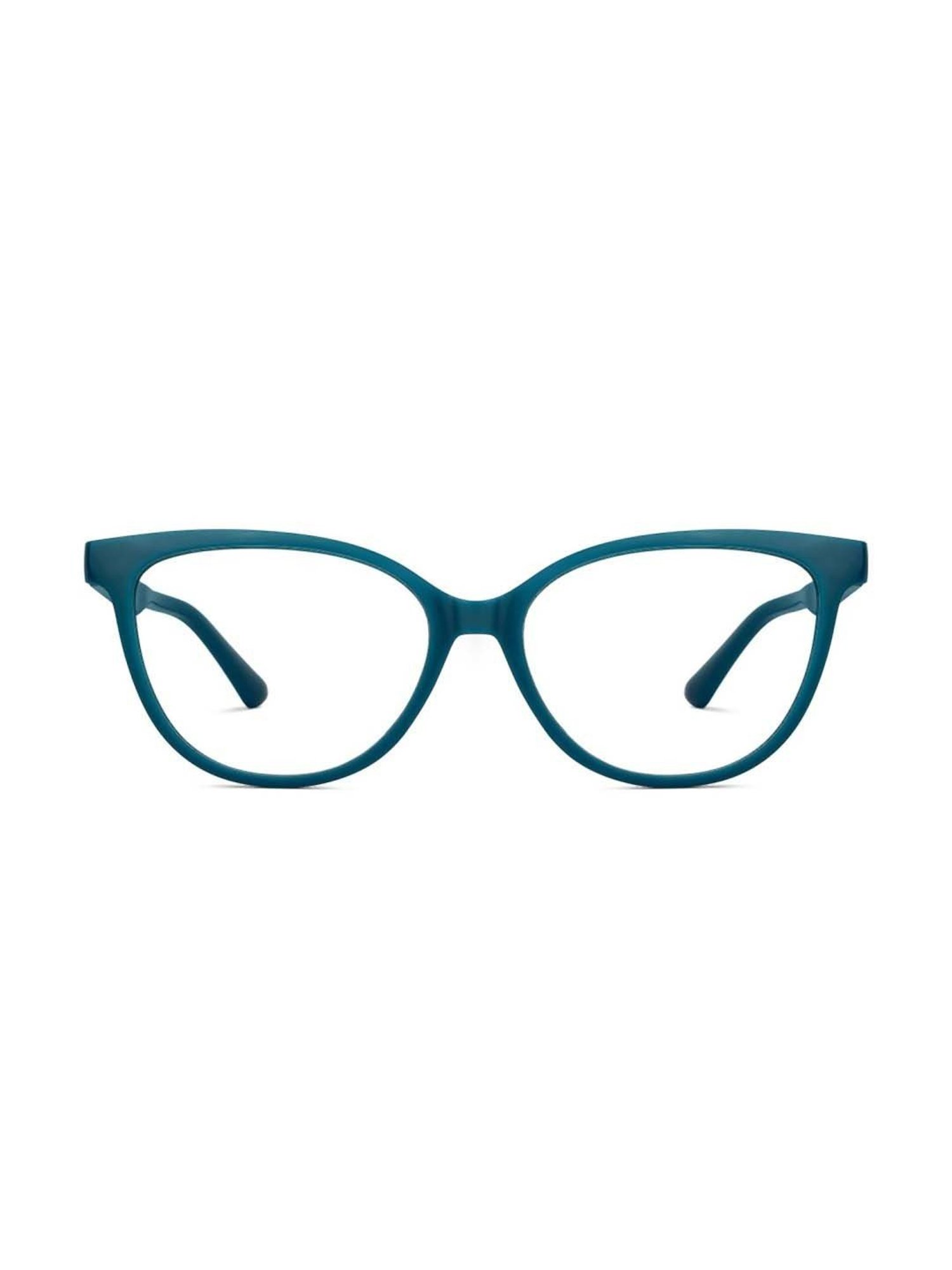 Lenskart Blu Green Rectangular Blue Light Protection Unisex Reading Glasses