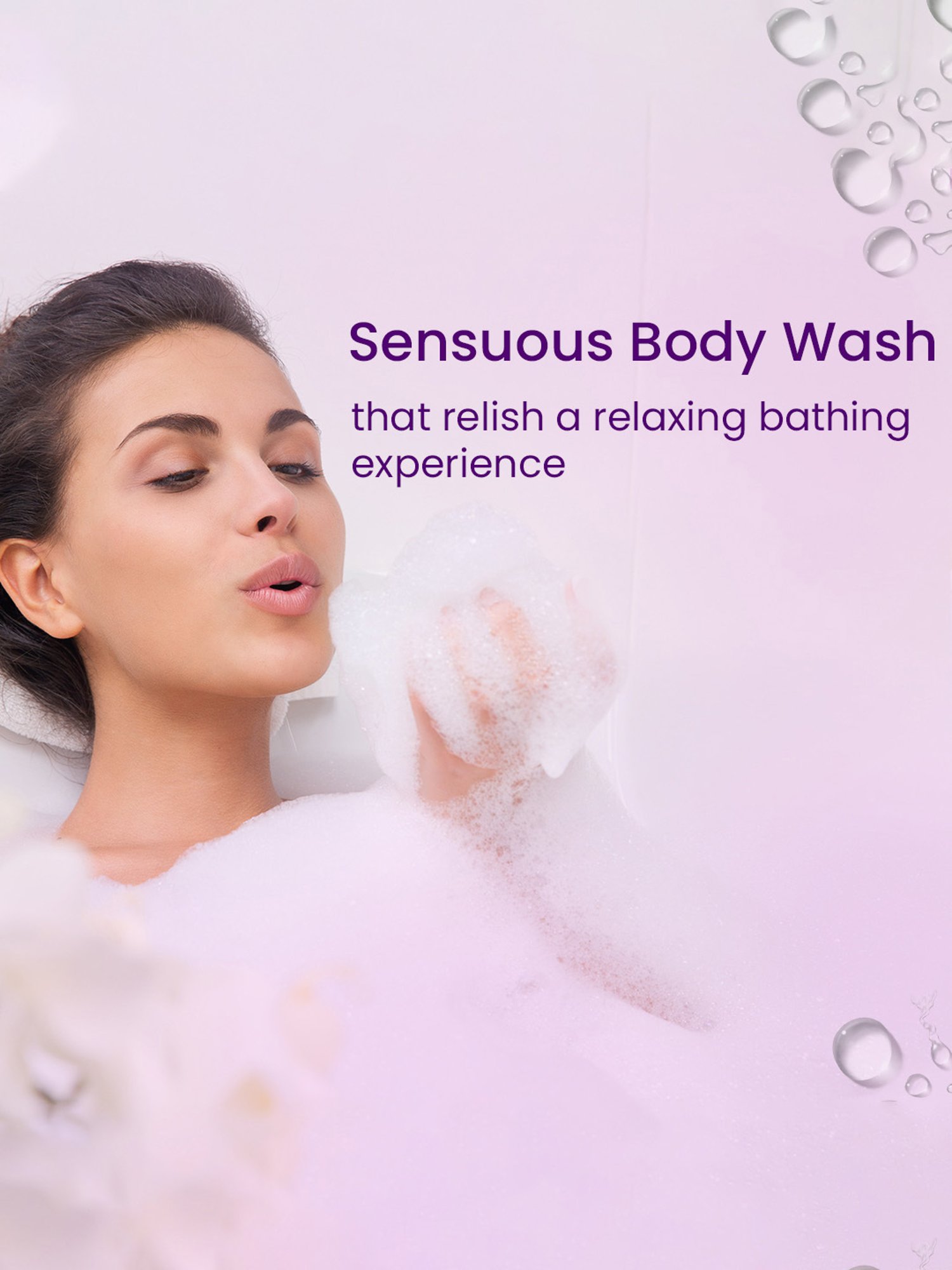 Blue Nectar Niraa French Lavender Body Wash & Scrub with Honey - 200 ml