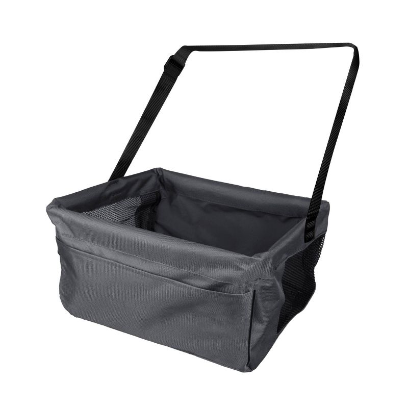 dbest products Pet Smart Cart Carrier Crate Kennel Cage Bag with Wheels and Padded Bed for Airline Airplane Travel with Cats and Dogs, Large (Black)