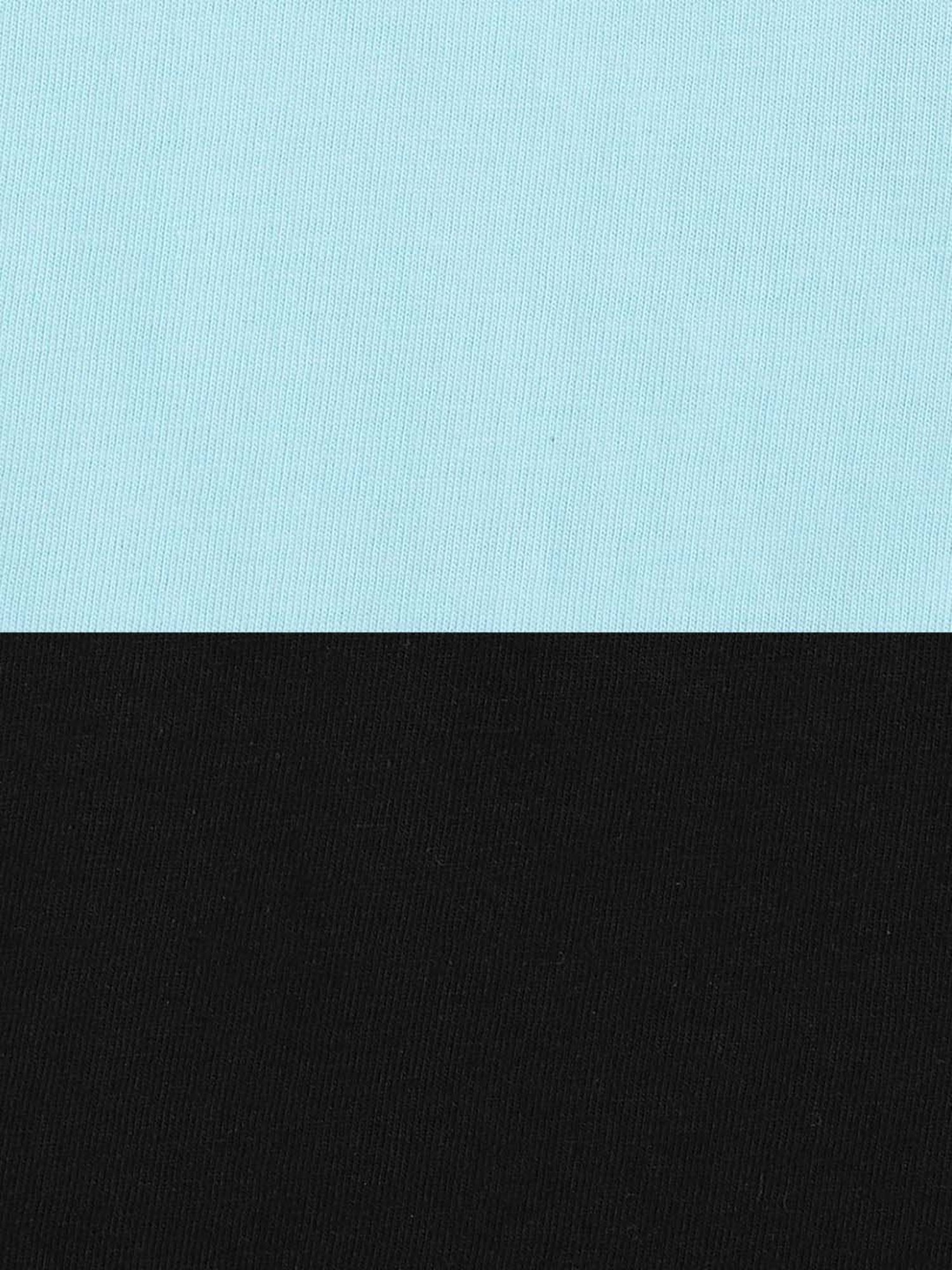 Pantaloons Baby Kids Black & Yellow Cotton Printed Full Sleeves T-Shirt