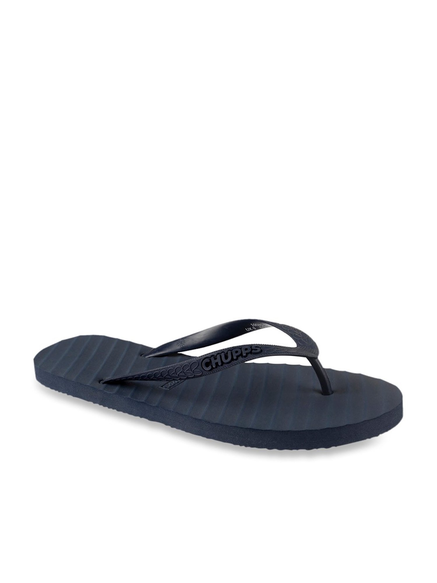 Chupps Men's Blue Flip Flops
