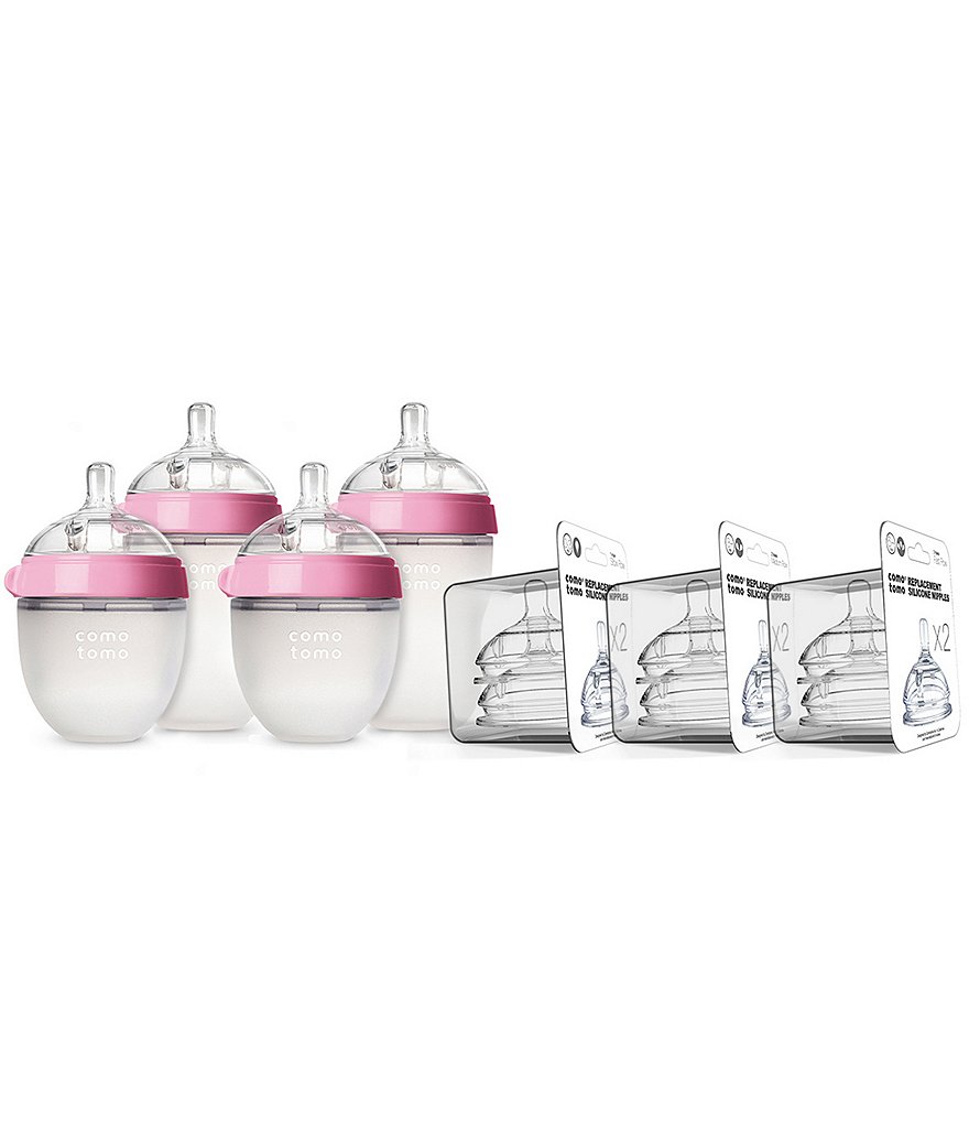 Comotomo Baby Bottles Gift Set