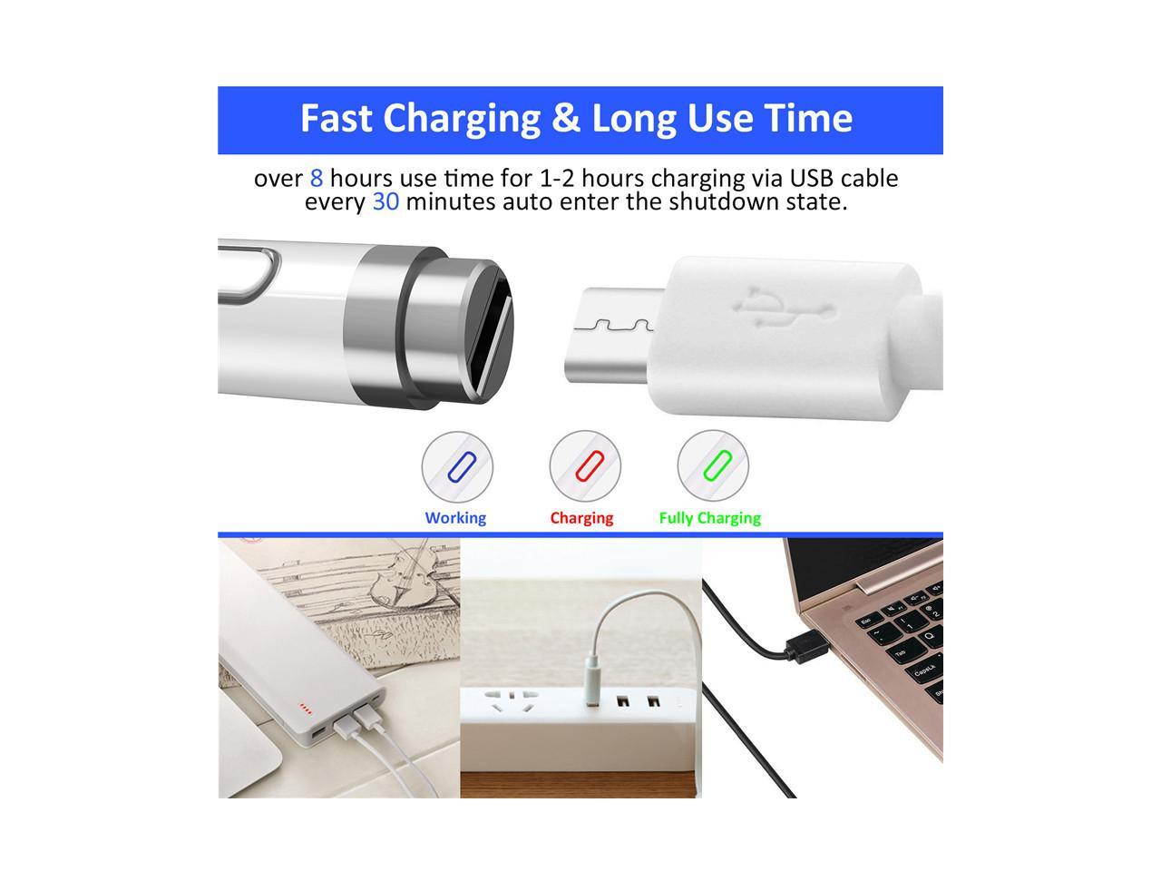 Universal Stylus Pen for Apple Pencil Tablet High Precision Touch Capacitive Pen for iPhone iPad Air Pro/1/2/3/4 Mini 4 Tablet Painting Pen