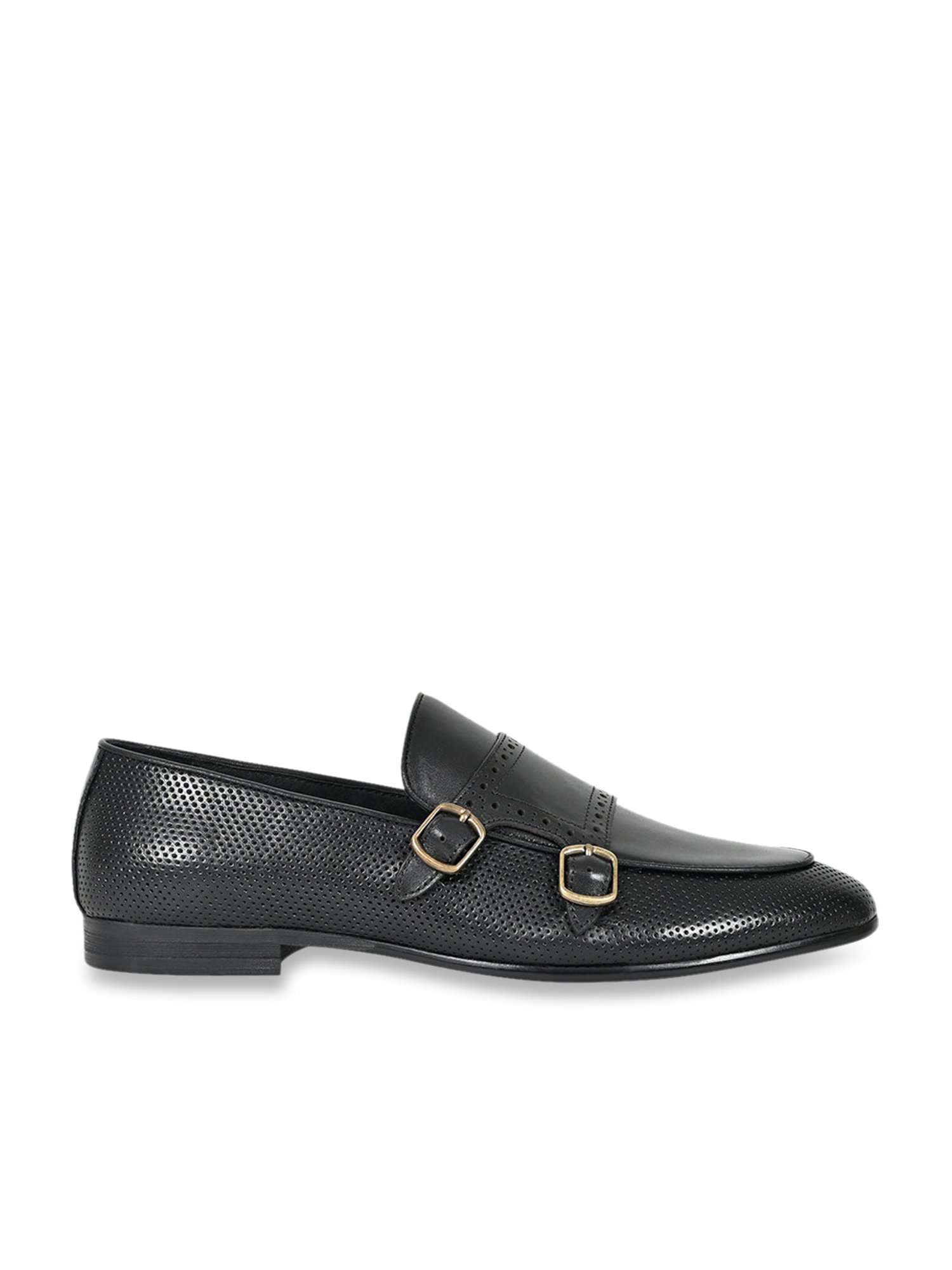 Cobblerz Men's Black Formal Moccasins