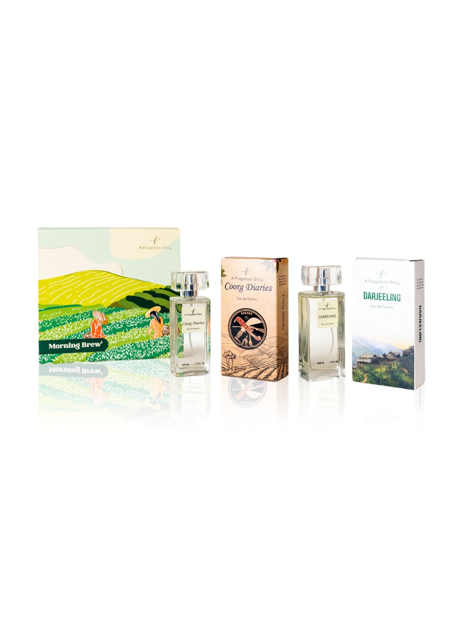 A Fragrance Story Morning Brews Eau de Parfum Gift Set