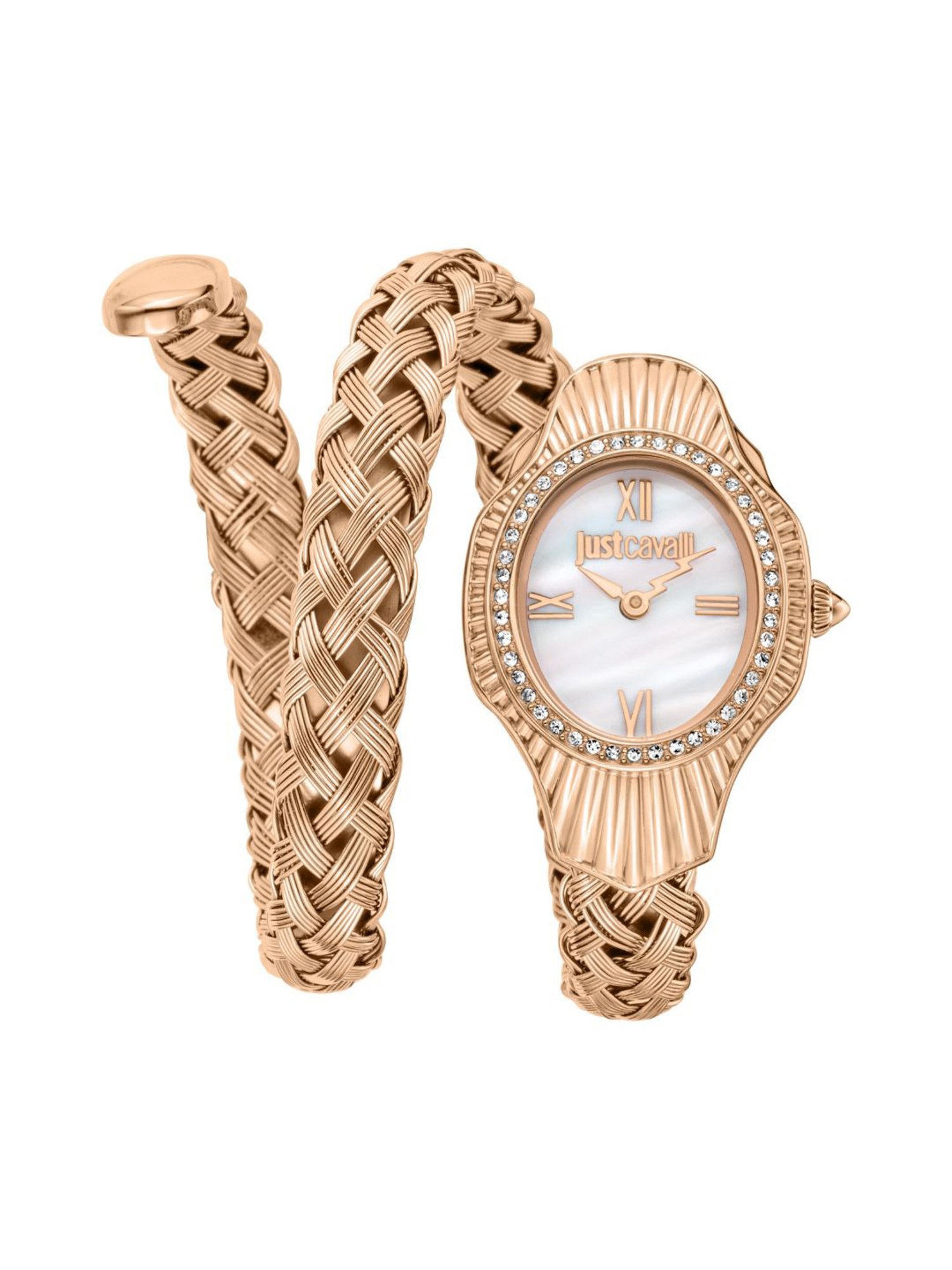 Just Cavalli JC1L305M0045 Twined Analog Watch for Women
