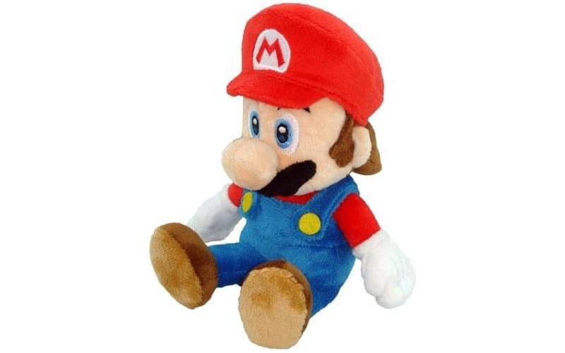 Little Buddy LLC Super Mario Wii 6" Wave 1 Plush Mario