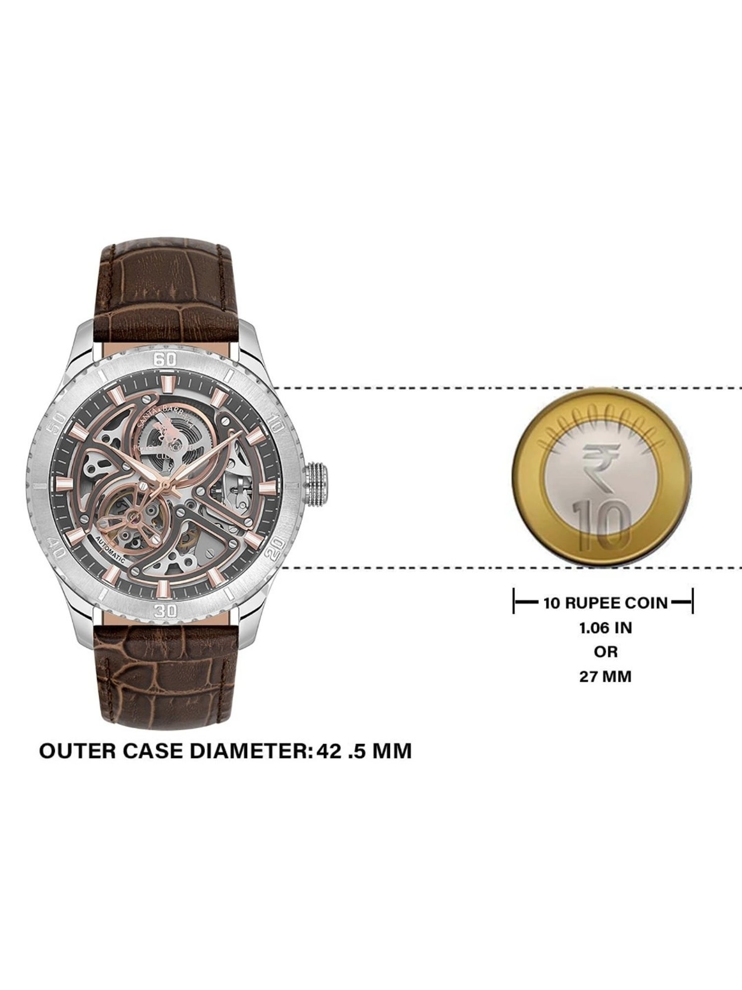 Santa Barbara Polo & Racquet Club SB.1.10573-5 Analog Watch for Men