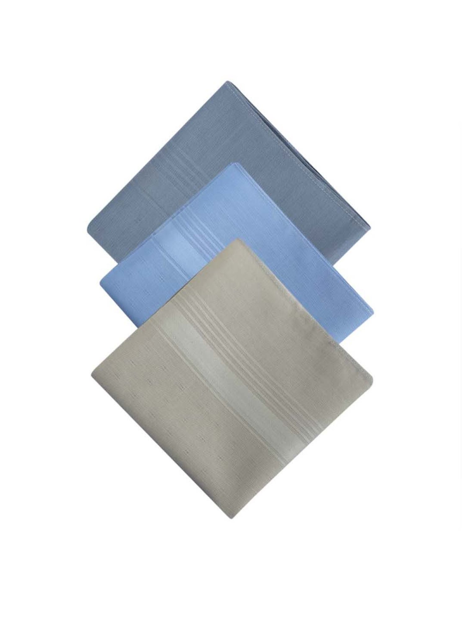 Crusset Multicolor Cotton Handkerchief - Pack of 6