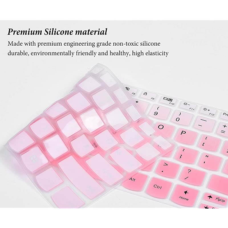 Cover Compatible with Lenovo Yoga C940 C930 920 139 Lenovo Yoga 720730 133 Yoga 730 156 inch Protective Skin Yoga 720 125 inchLenovo Flex 14 Protector Gradual Pink