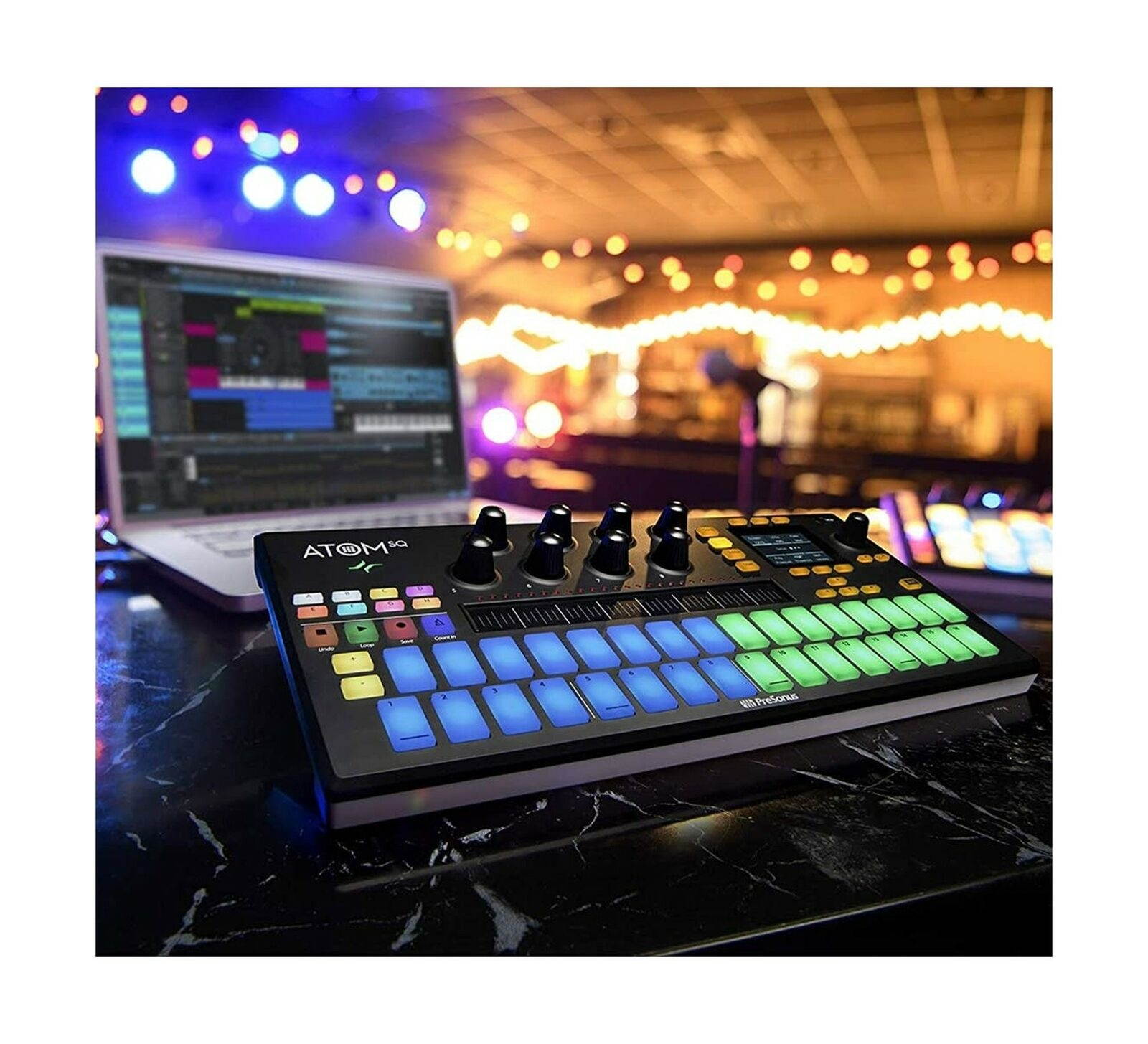 PreSonus ATOM SQ Hybrid MIDI Keyboard/Pad Performance & Production Controller...