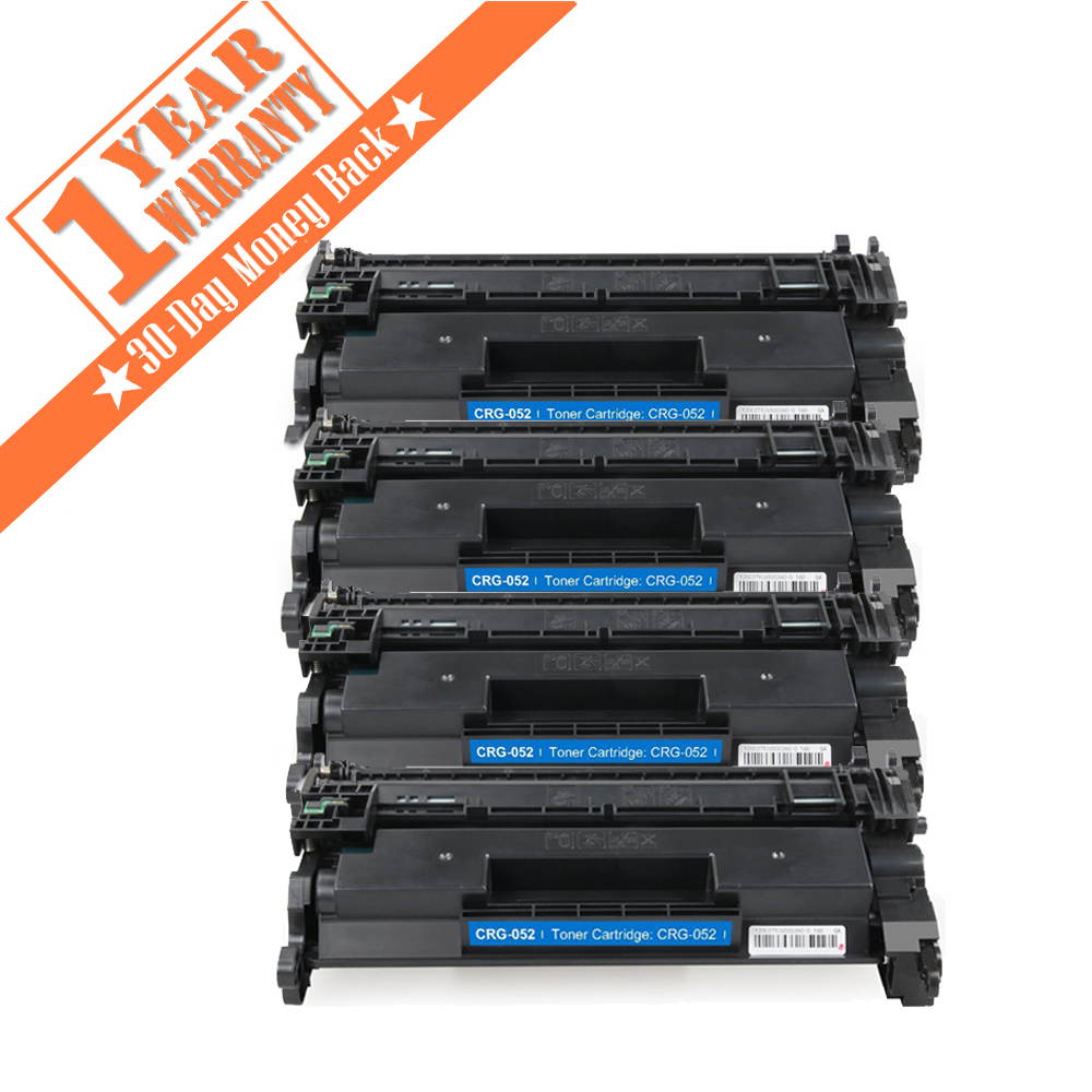 4 PK Replacement for Canon 052 Black Toner Cartridge for use with Canon ImageCLASS LBP214dw,LBP215dw,MF424dw,MF429dw,MF426dw Series Printers