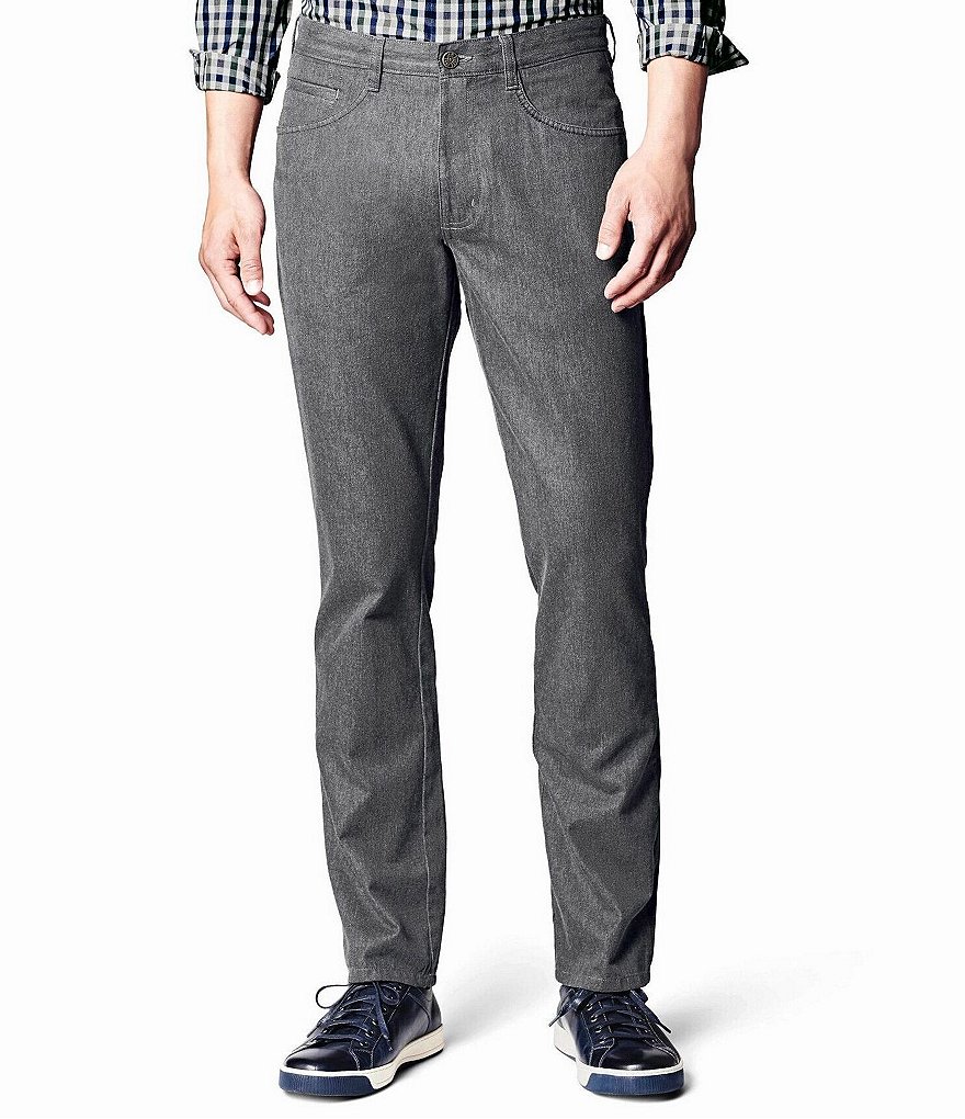 Johnston & Murphy 5-Pocket Heathered Stretch Pants