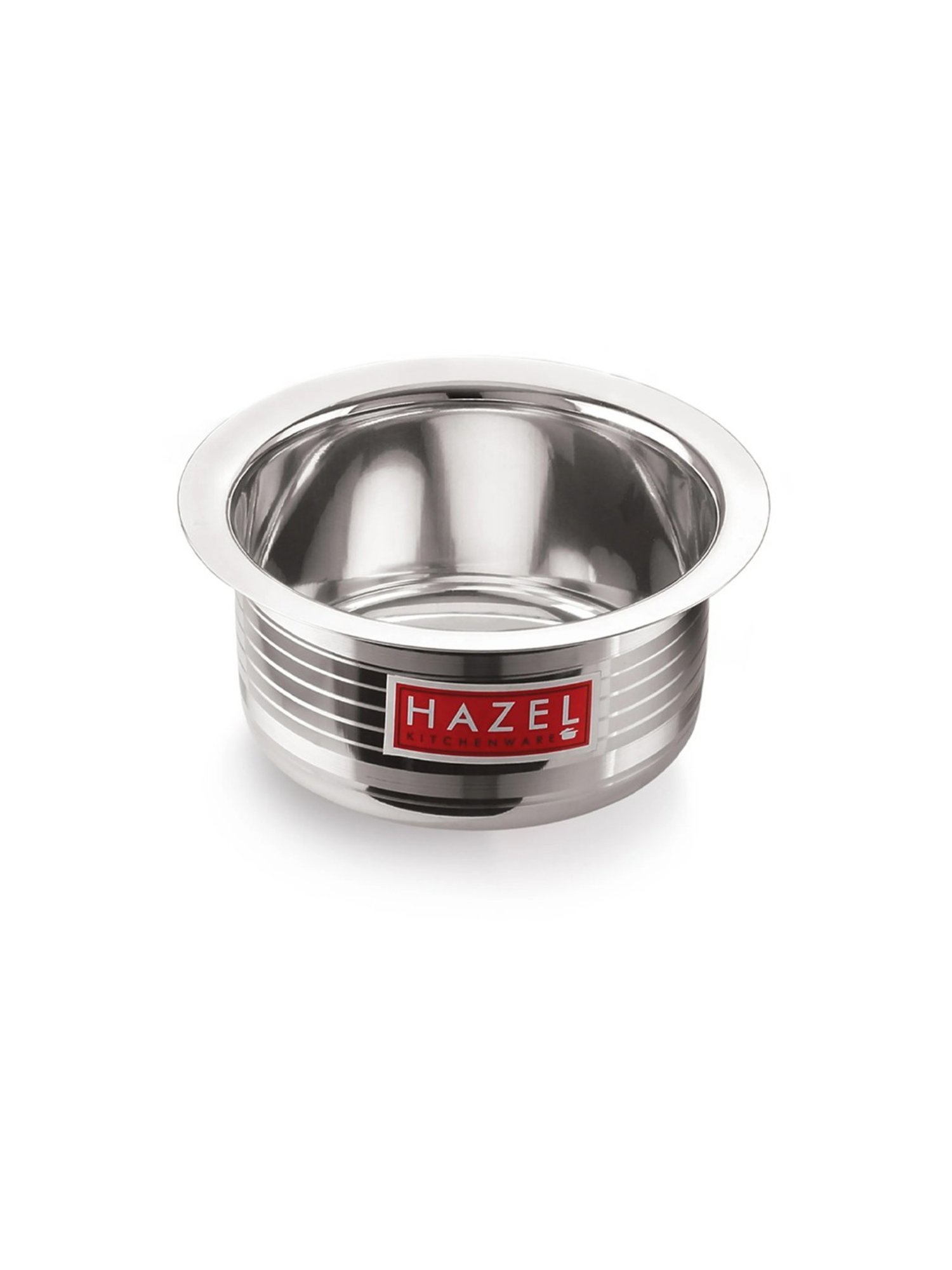 HAZEL Silver Stainless Steel 18.2 cm Non-Induction Boiling Tope(1.5 L)