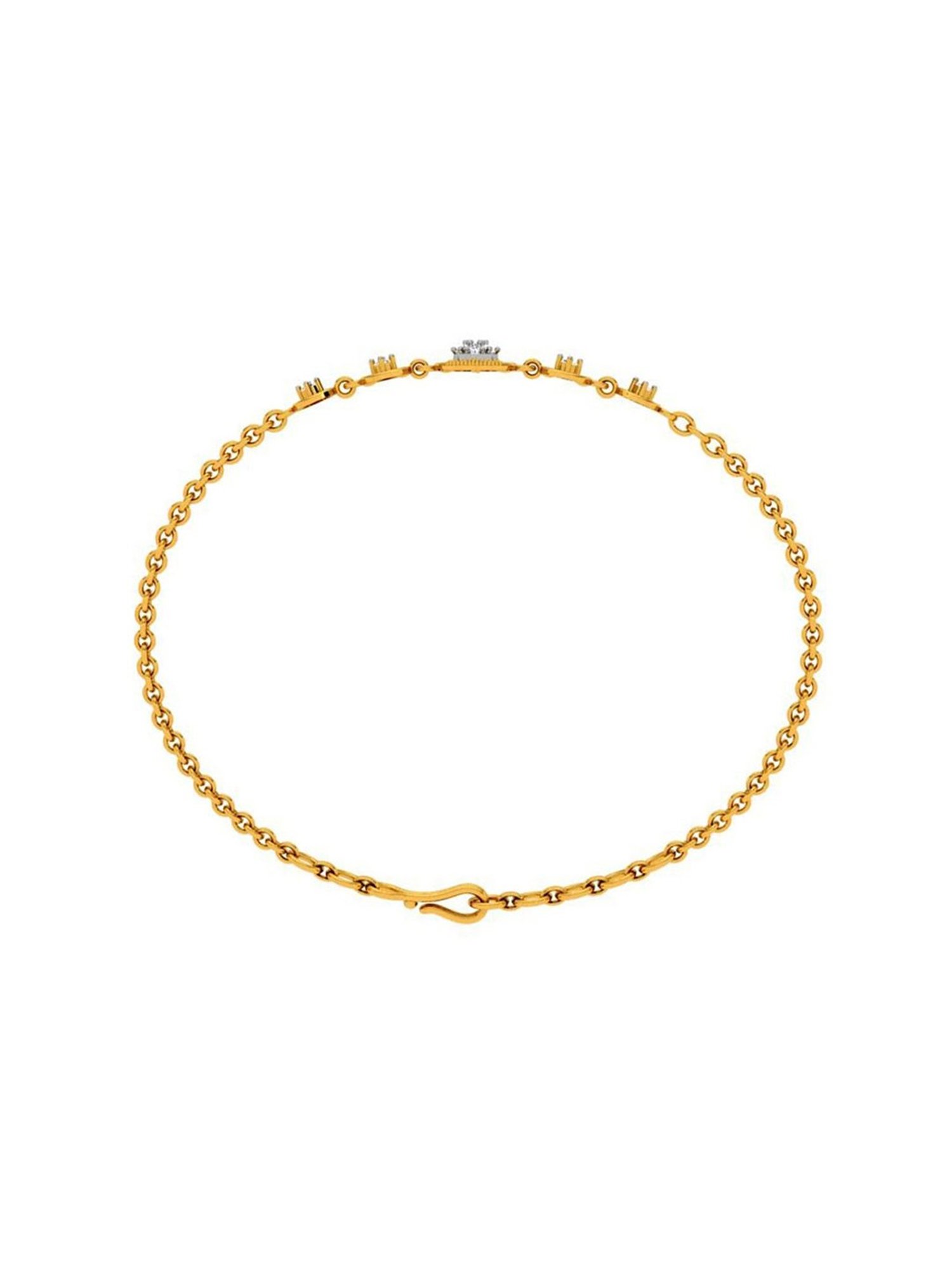 P.C. Chandra Jewellers 22k Yellow Gold Winsome Whirl Bracelet