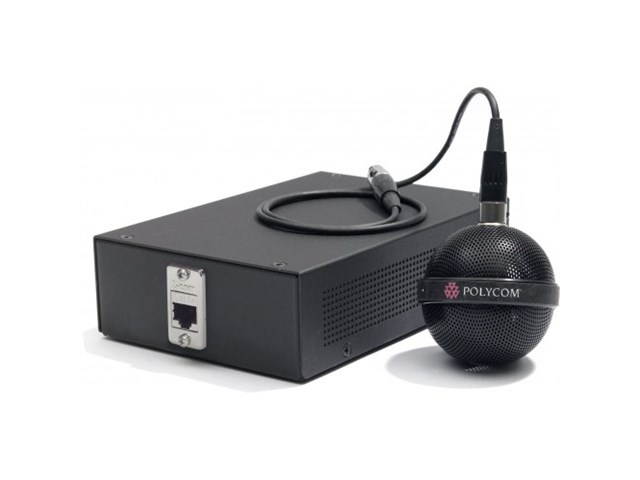 Poly 2200-23809-001 2200-23809-001 Wired Microphone - Black