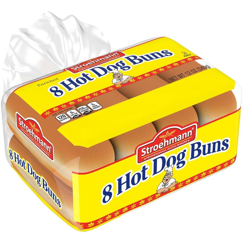 Stroehmann Hot Dog Buns - 11oz