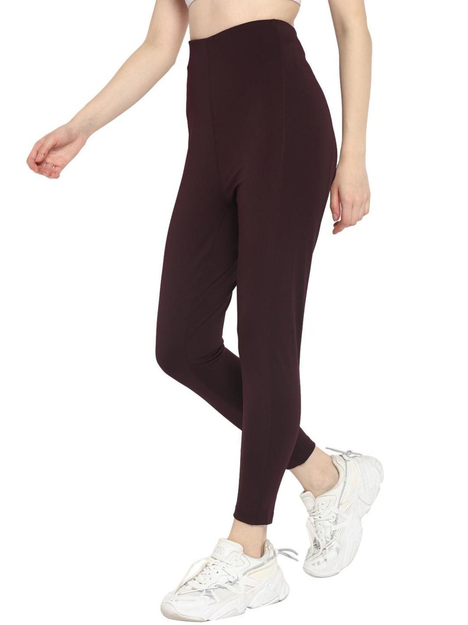 OFF LIMITS Maroon Tights