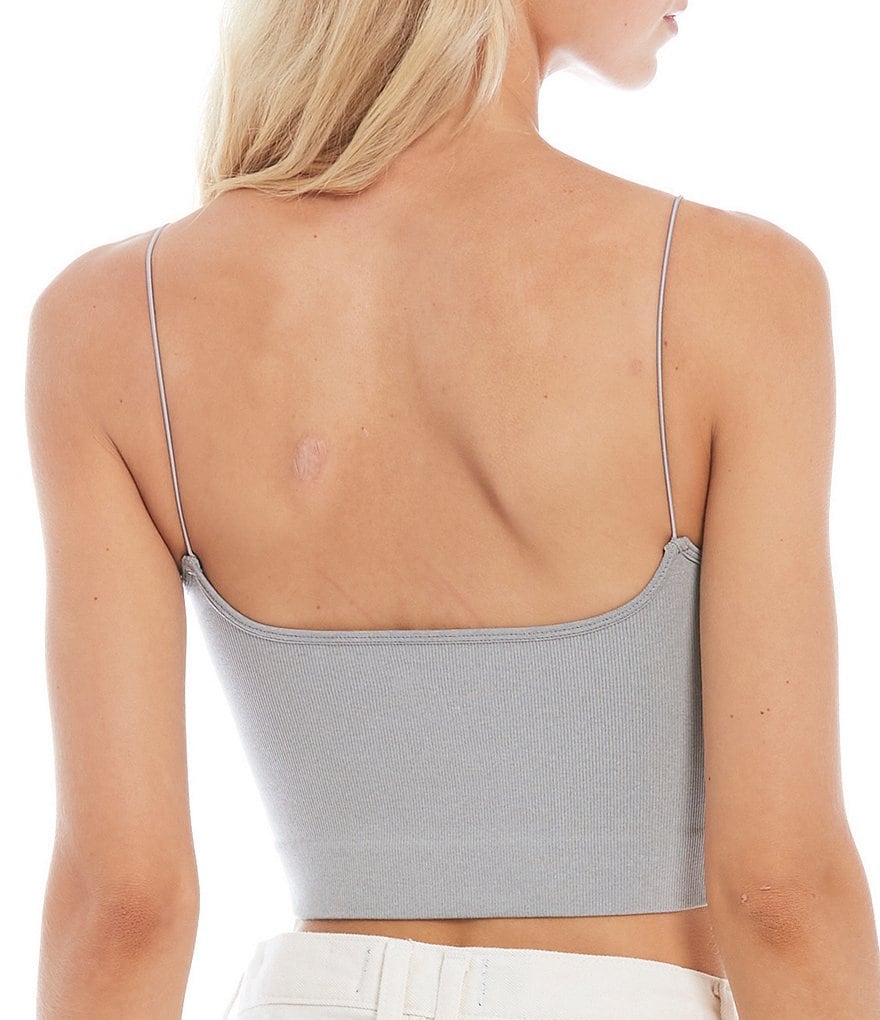 Free People Ribbed V-Neck Brami