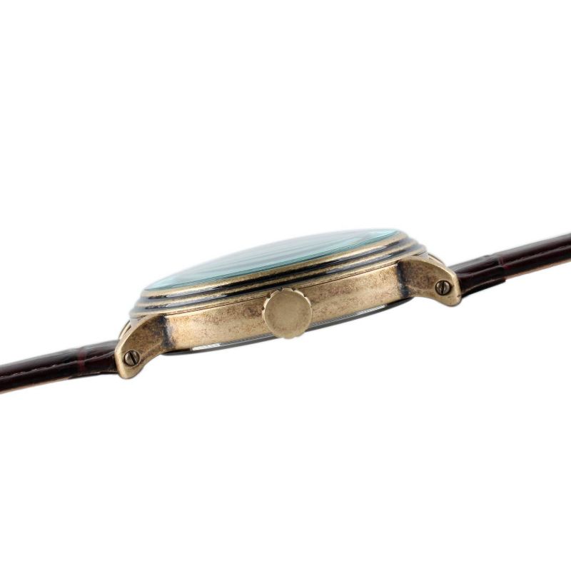 Men's Marvel Spider-Man, Iron Man, Hulk and Captain America Vintage Antique Alloy Watch - Brown